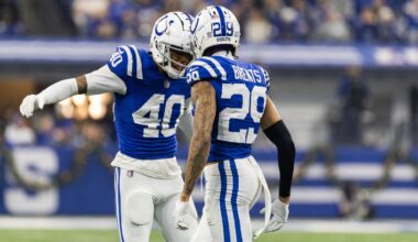 Who starts at CB alongside Charvarius Ward, Kenny Moore?