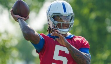 Indianapolis Colts open OTAs on Wednesday