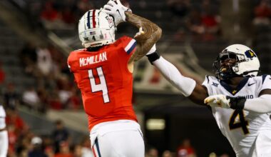 OC Brad Idzik is asked about WR Tetairoa McMillan