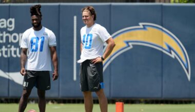 Where Justin Herbert's supporting cast ranks among all 32 NFL teams