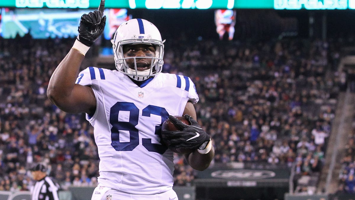 TE Dwayne Allen is Colts' highest graded rookie since 2006