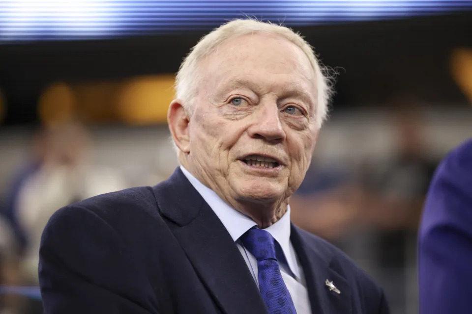 Who will Dallas Cowboys owner Jerry Jones hire as his next head coach? (AP Photo/Gareth Patterson)
