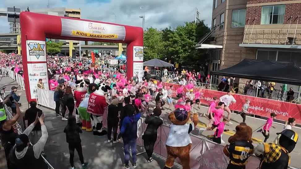 Kids of Steel cap off training with mile run
