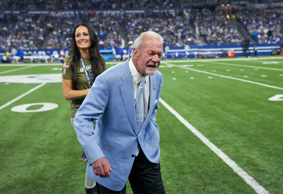 Colts team owner Jim Irsay.© Robert Scheer&sol;IndyStar &sol; USA TODAY NETWORK