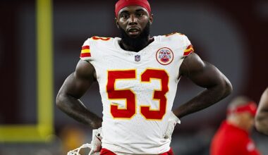 The Kansas City Chiefs have waived defensive star BJ Thompson with an injury designation