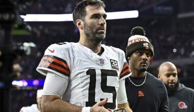 Joe Flacco is reportedly in 'pole position' to be the Browns ' quarterback heading into 2025