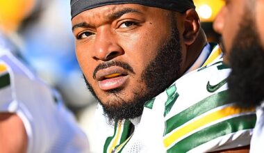 The 29-year-old Elgton Jenkins ranks among the best interior offensive line in the NFL