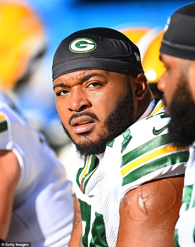 The 29-year-old Elgton Jenkins ranks among the best interior offensive line in the NFL