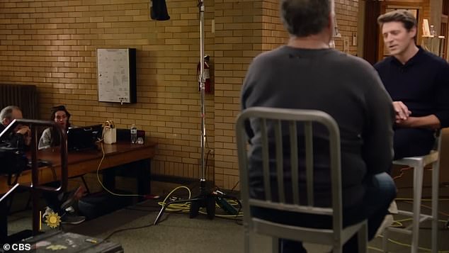 Hudson called out from off-camera to stop Belichick answering how he met Hudson