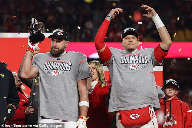 Kelce and Mahomes will be in action on Christmas Day and Thanksgiving in 2025