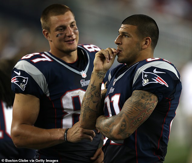 Gronkowski said that troubled star Hernandez was often doing 'crazy s***'