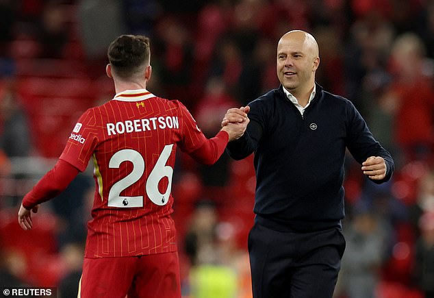 Robertson said that he was phoned by Slot while on international duty last summer