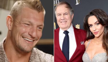 Rob Gronkowski Has a Fit of Giggles as He Reacts to Joke About Bill Belichick's 24-Year-Old Girlfriend Jordon Hudson: Watch