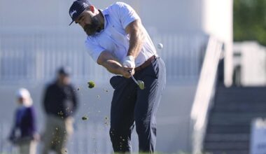 Go Birds and birdies: Retired Eagles great Jason Kelce takes his swings, advice at PGA Tour pro-am