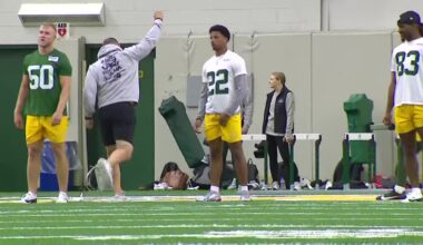 Packers rookie camp; draft picks take part