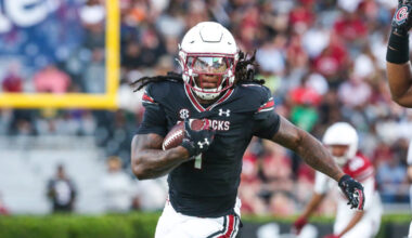 South Carolina quarterback LaNorris Sellers (Photo by Katie Dugan/GamecockCentral)