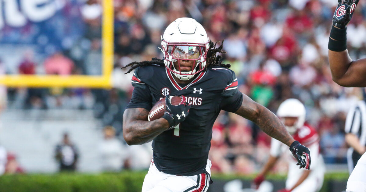 South Carolina quarterback LaNorris Sellers (Photo by Katie Dugan/GamecockCentral)