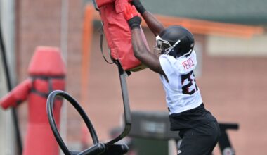 James Pearce Jr., one of Falcons’ 1st-round draft picks, signs contract