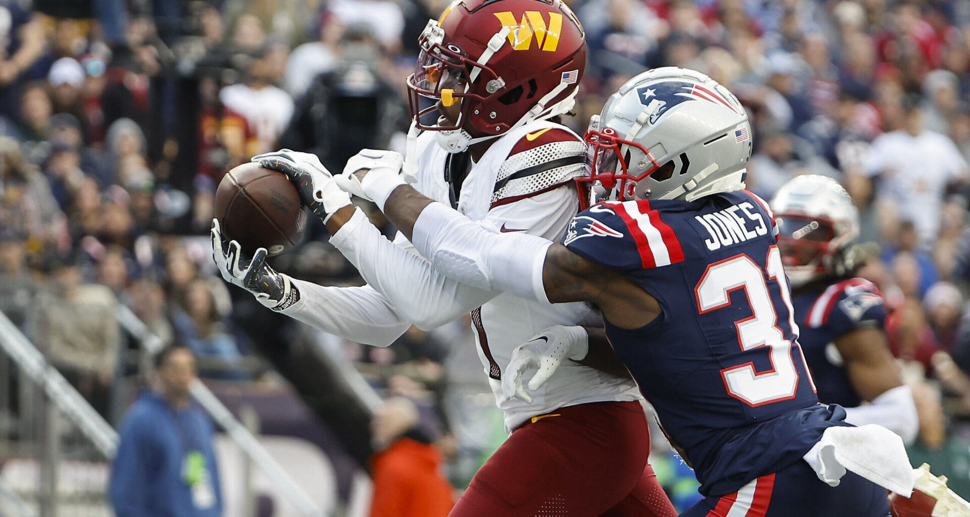 Washington Commanders’ Jonathan Jones inspires fans to fly