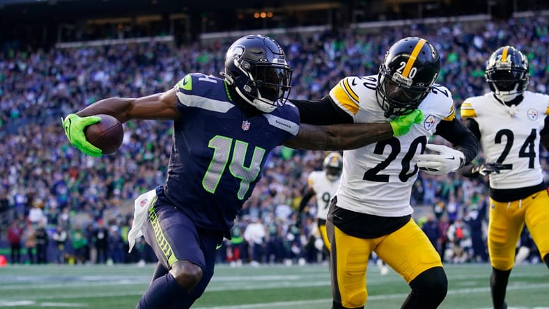 Pittsburgh Steelers Seattle Seahawks WR DK Metcalf