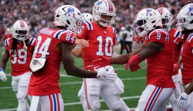 Drake Maye's 'competitive spirit' standing out in Patriots offseason workouts