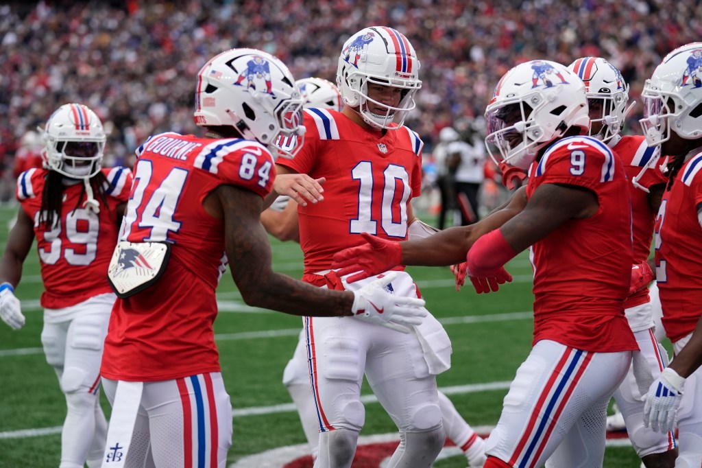 Drake Maye's 'competitive spirit' standing out in Patriots offseason workouts