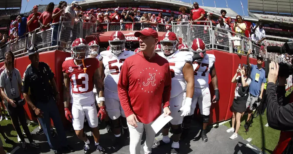 Alabama football considered No. 2 team in ESPN's post-spring rankings