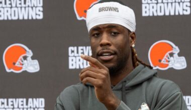 Former Alabama All-American Jerry Jeudy riding the Cleveland Browns’ quarterback carousel
