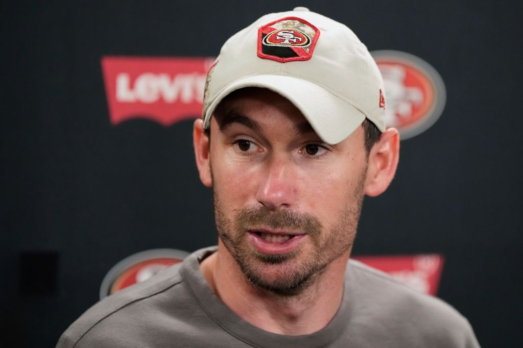 Klay Kubiak, 49ers' new OC, talks McCaffrey, Purdy and WRs