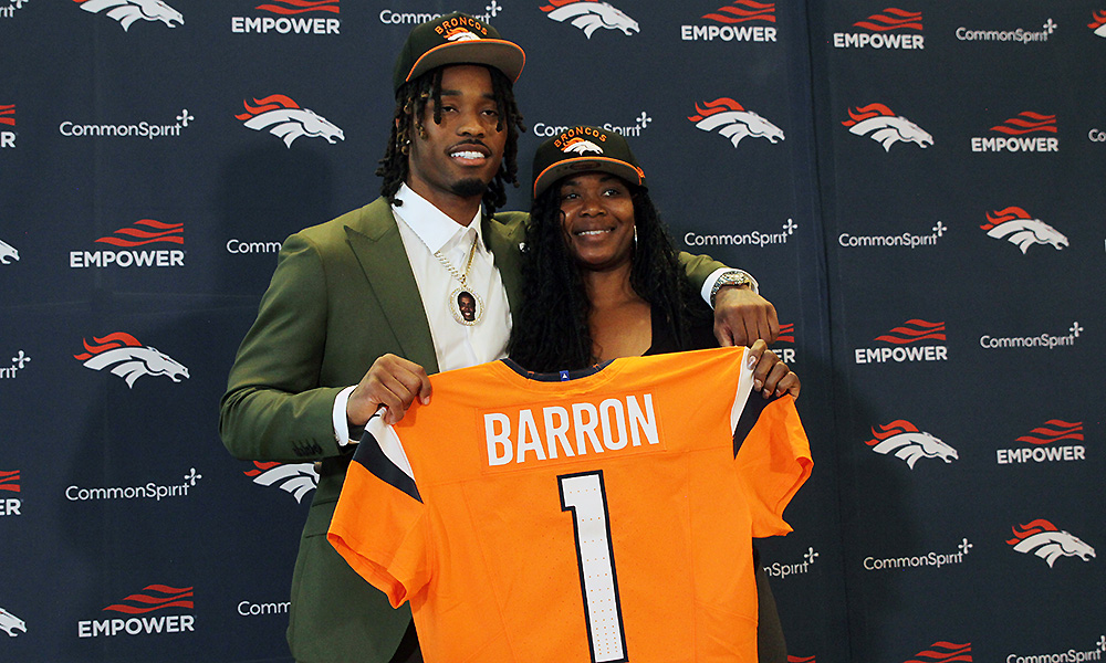 Broncos rookies pick their jersey numbers -- for now