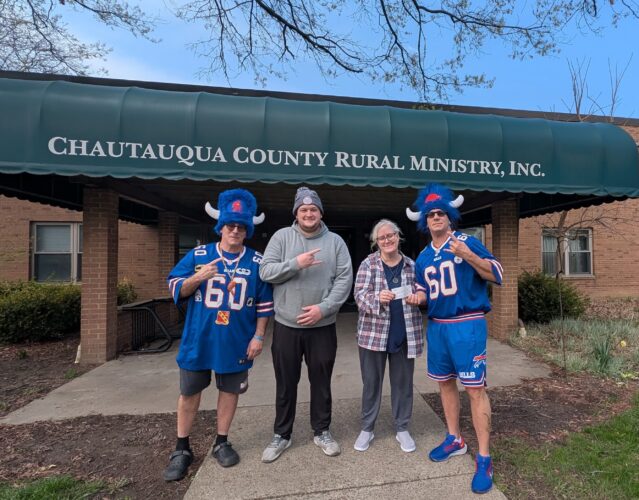 Bills tailgate event leads to donation for Rural Ministry | News, Sports, Jobs