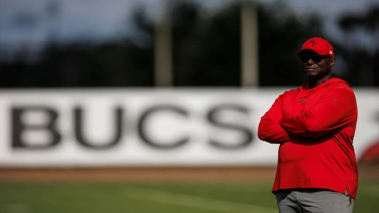 Bucs head coach Todd Bowles and assistant coaches will get a first look at draft picks and undrafted rookie free agents on the Friday during a three-day rookie minicamp (Photo courtesy Tampa Bay Buccaneers)