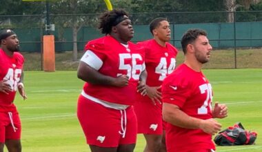 Bucs rookie Desmond Watson plays larger than life