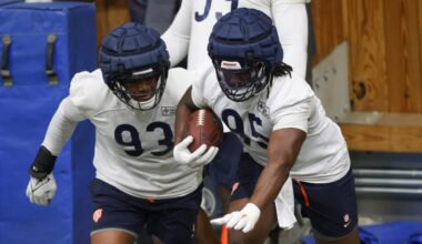 Ben Johnson, Caleb Williams building trust