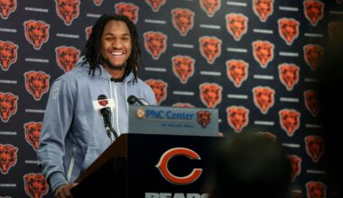 Chicago Bears rookies got to work this weekend at Halas Hall