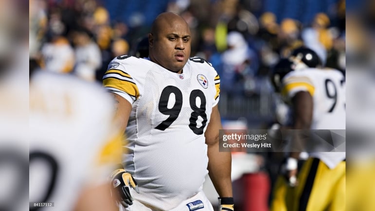 Casey Hampton Steelers rookie season