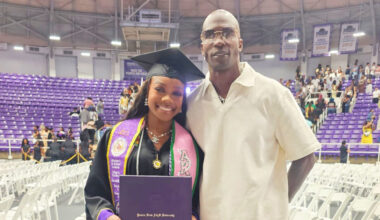 NFL legend sees daughter graduate from HBCU