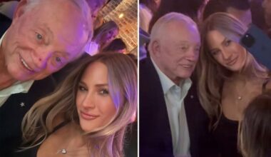 Jerry Jones goes viral for photos with young blonde at Dallas bar
