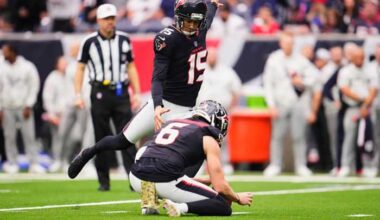 Texans restructure kicker Ka’imi Fairbairn deal, lower salary cap figure to $3.953 million from $6.733 million