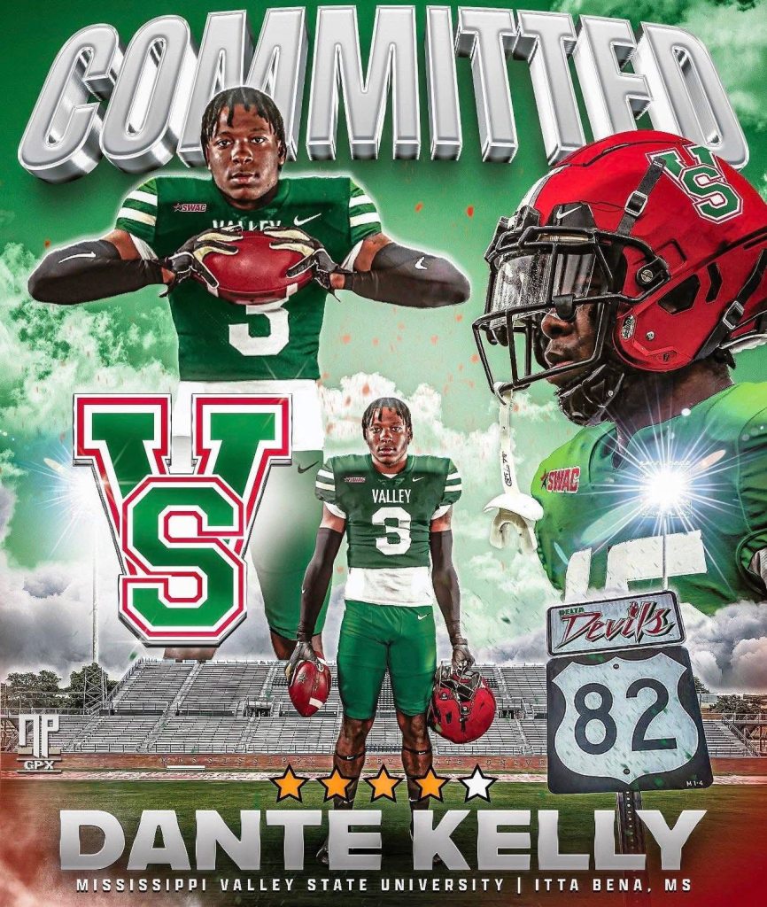 HBCU Mississippi Valley State Dante Kelly