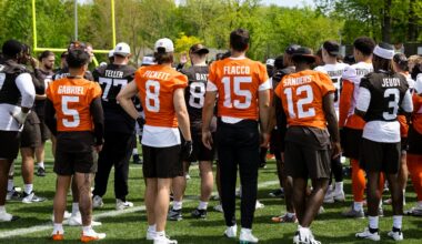 Did Shedeur Sanders top Dillon Gabriel at rookie minicamp as they prepared to join the vets? My take