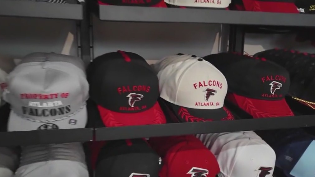 Grand opening for Falcons and United team store
