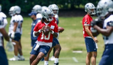 Joe Milton embracing adjustment period as Cowboys’ latest development project at QB