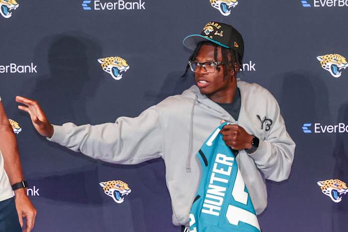 Get your tickets to see Travis Hunter at Jaguars rookie minicamp