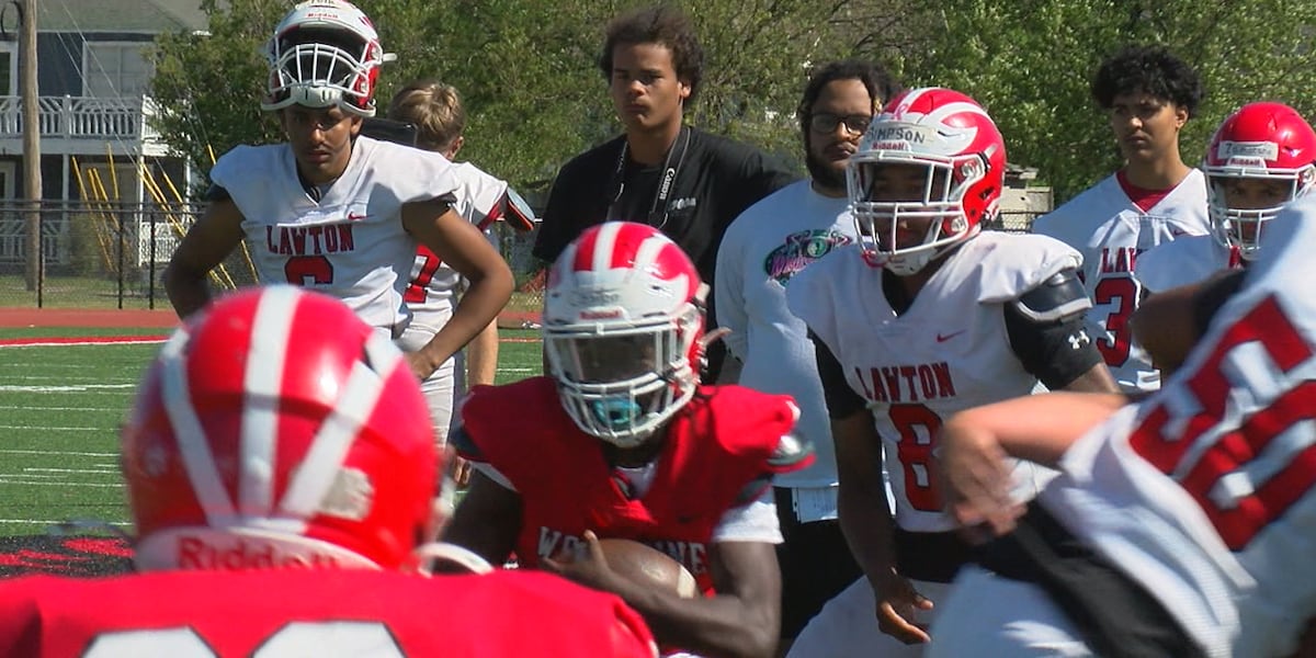 Lawton High begins Spring Football practice