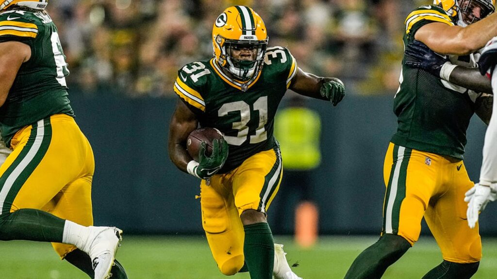 Green Bay Packers RB Emanuel WIlson