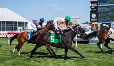Why the Ravens’ Lamar Jackson hosted a new horse racing event