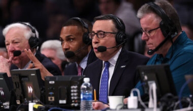 Ian Eagle says that there's lots of national attention on Bo Nix and the Denver Broncos this offseason