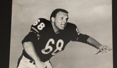 Chicago Bears' George Burman elected to the Indiana Football Hall of Fame
