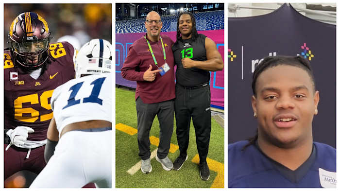 ‘He’s unbelievable,’ Minnesota offensive line coach Brian Callahan on Texans rookie tackle Aireontae Ersery